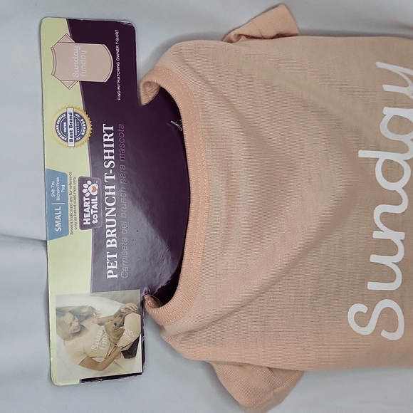 Sunday Funday Pet Brunch Tee Nwt Size Small - Picture 4 of 5